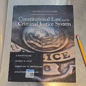 Constutuional LAW and The Criminal JUSTICE system Text Book